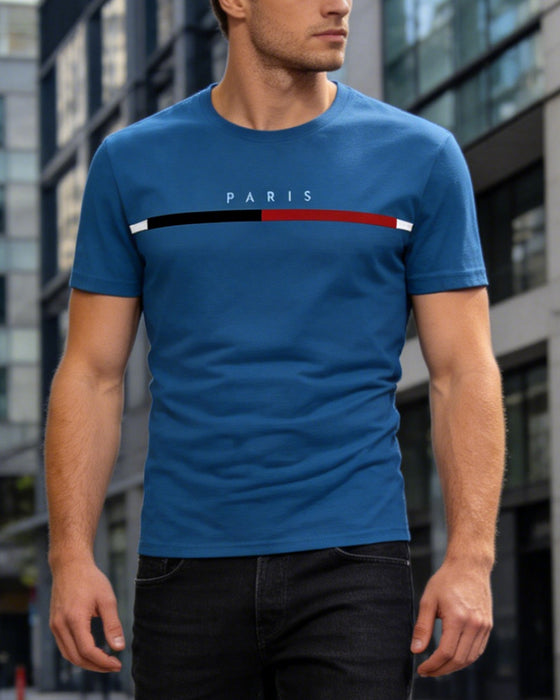 T-Shirt Hurtig Tør Rund Hals Kort Ærme