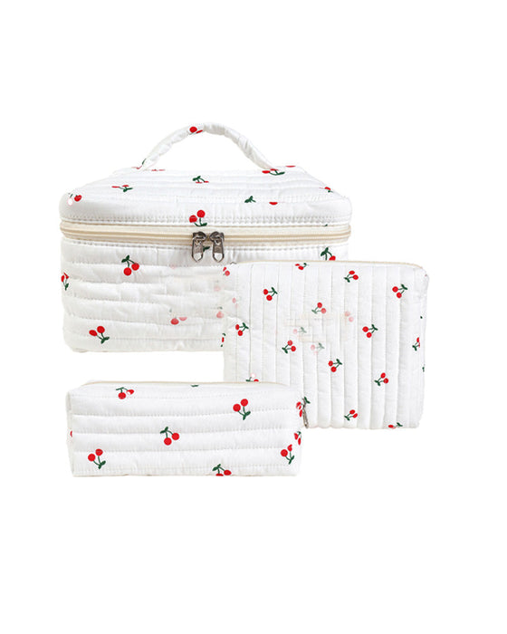 Tredelt kosmetiktaske sæt