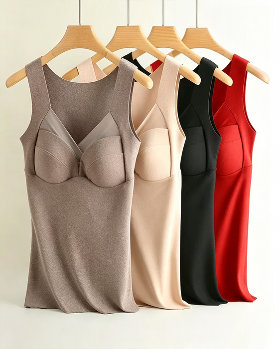 Tanktop Ét Stykke Vatteret Varm
