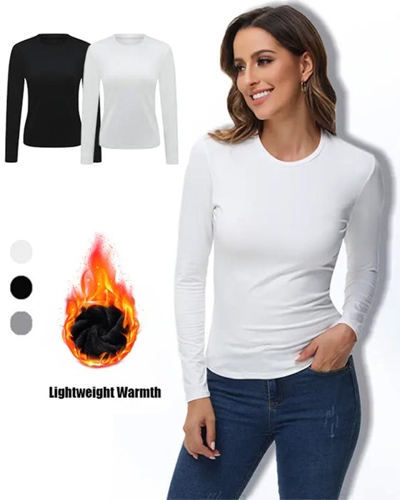 Langærmede Skjorter Med Fleeceforing