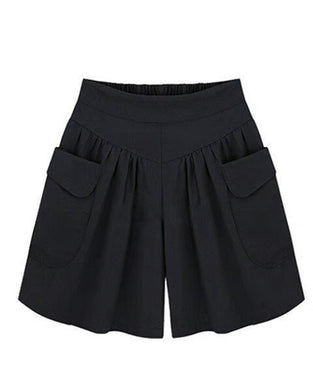 Shorts Løse Høj Talje Slankende