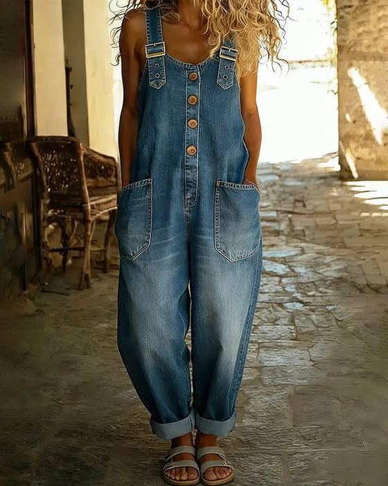 Springedragt Justerbar Denim