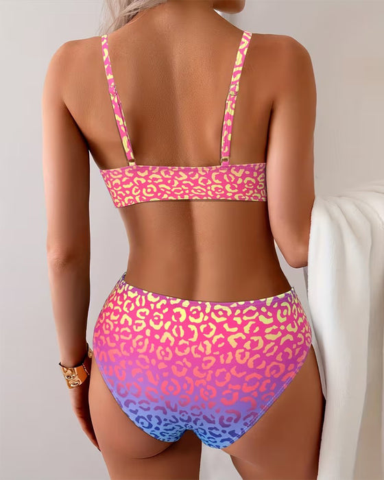 Bikini Stilfuldt Dyrepåtryk