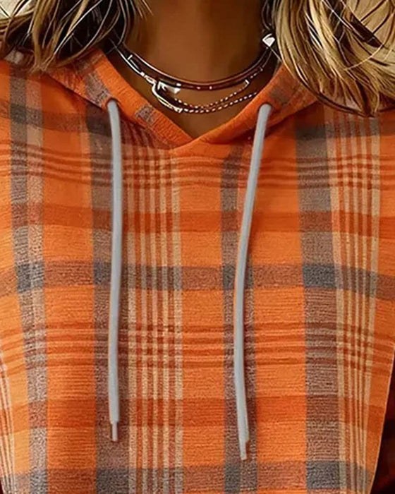 Hoodie ternet Lomme Casual