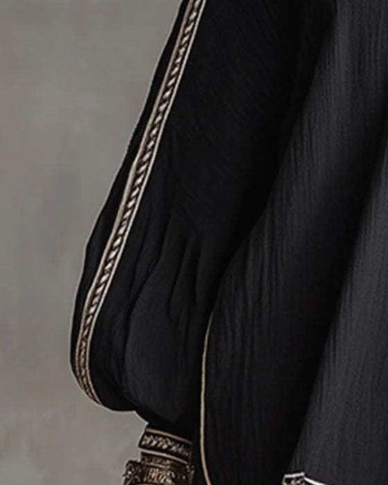 Kjole Lygteærme Afslappet Kort