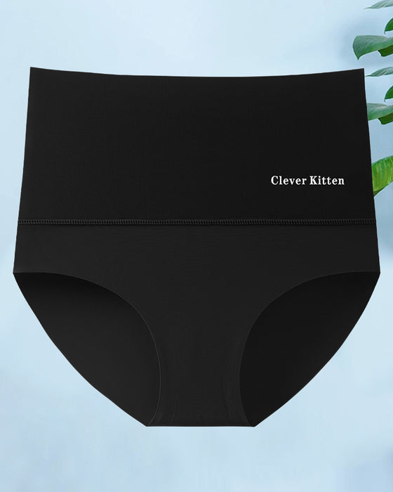 Højtaljede sømløse trusser