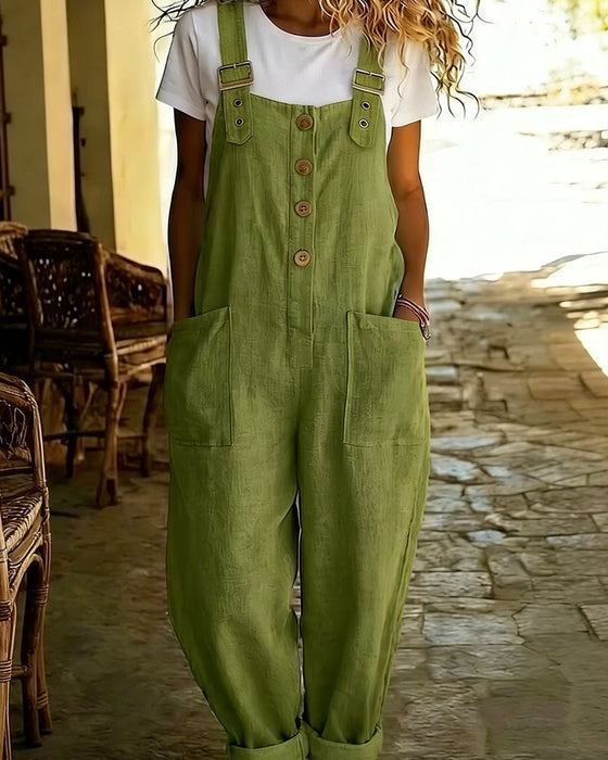 Jumpsuit Afslappet Justerbar