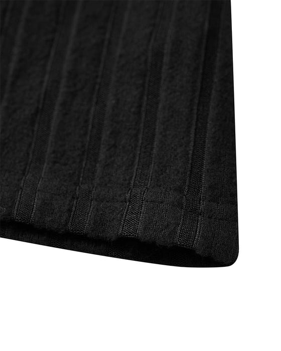 Bluse Med V-Hals Og Lange ærmer