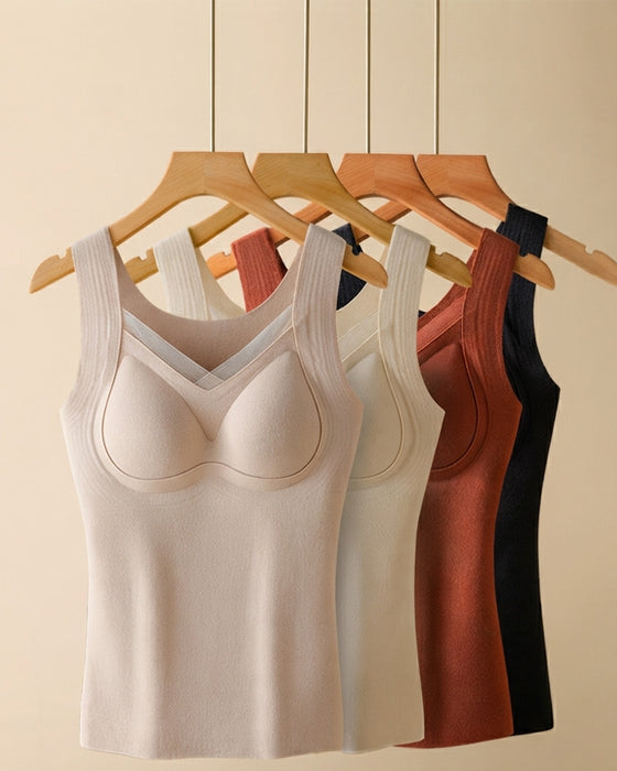 Tanktop Blonde Et-Del Indbygget Bh