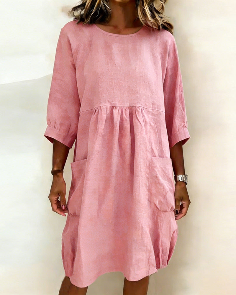 Kjole Trekvartærme Los