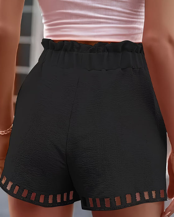 Shorts Gennembrudt Blonde Elastisk Talje