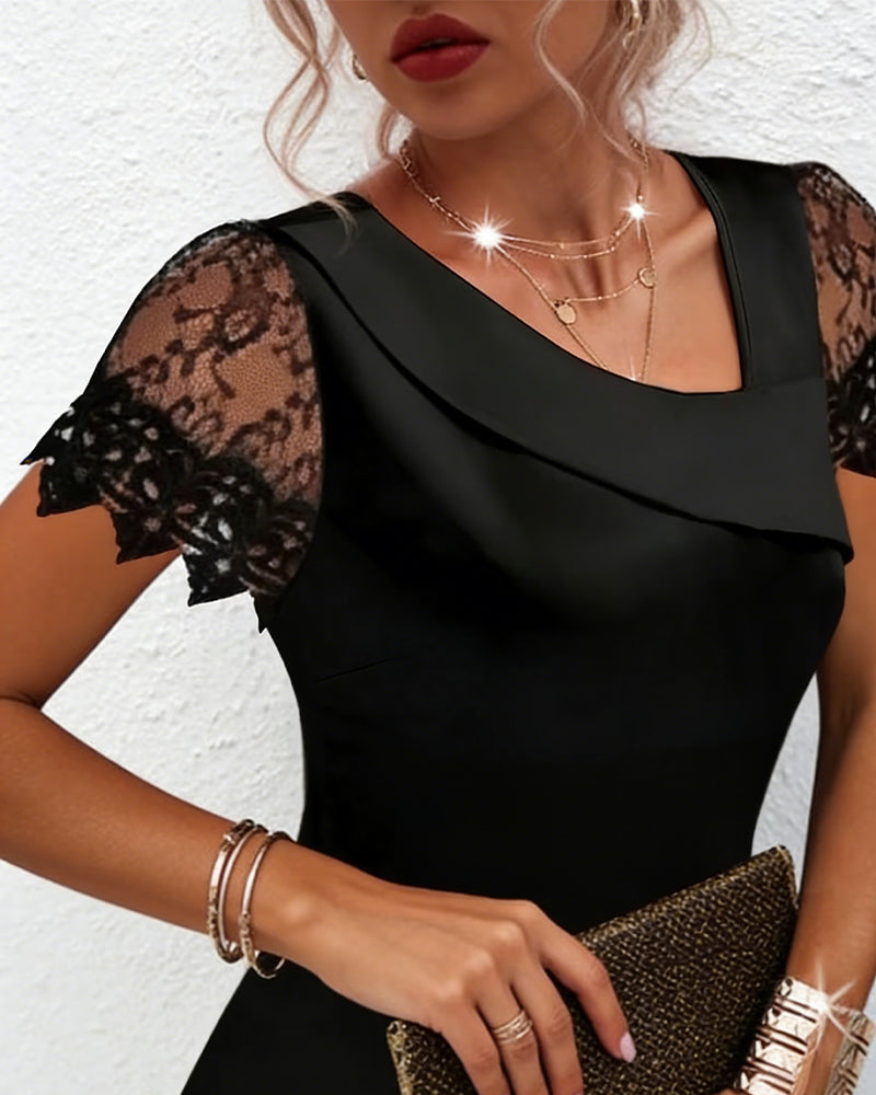 T-Shirt Afkrave Blonder Korte Ærmer