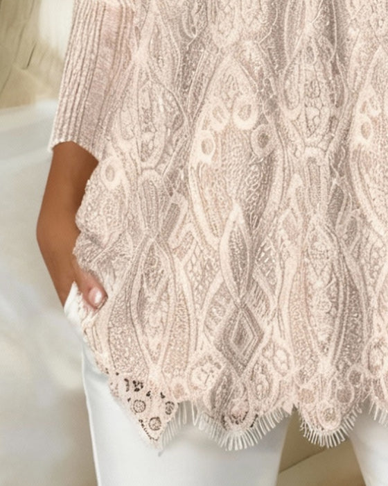 Top Firkantet Hals Armhule Blonder