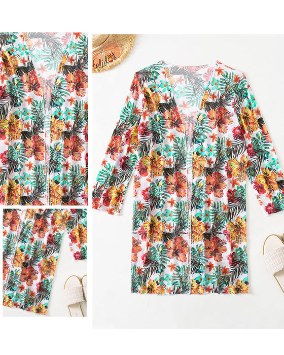 Blomstrede Bikinier og Cover-ups