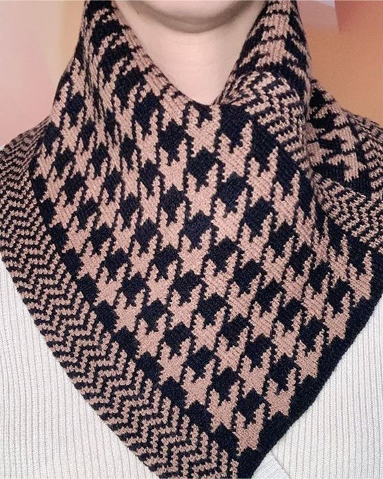 Stilfuldt alsidigt trekanttørklæde