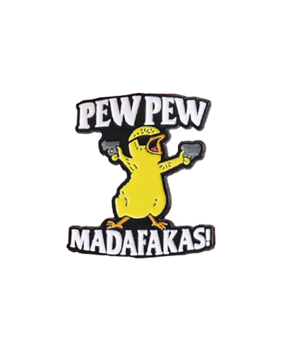 Broche med Bogstav & Tegneserie And Design