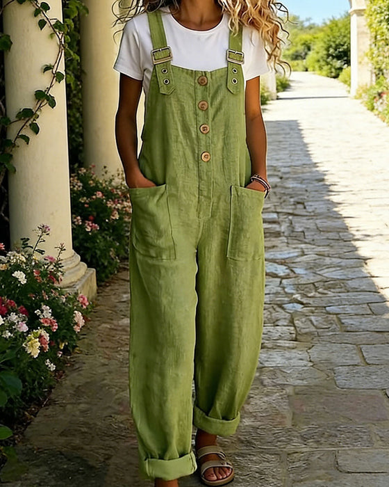 Jumpsuit Afslappet Justerbar