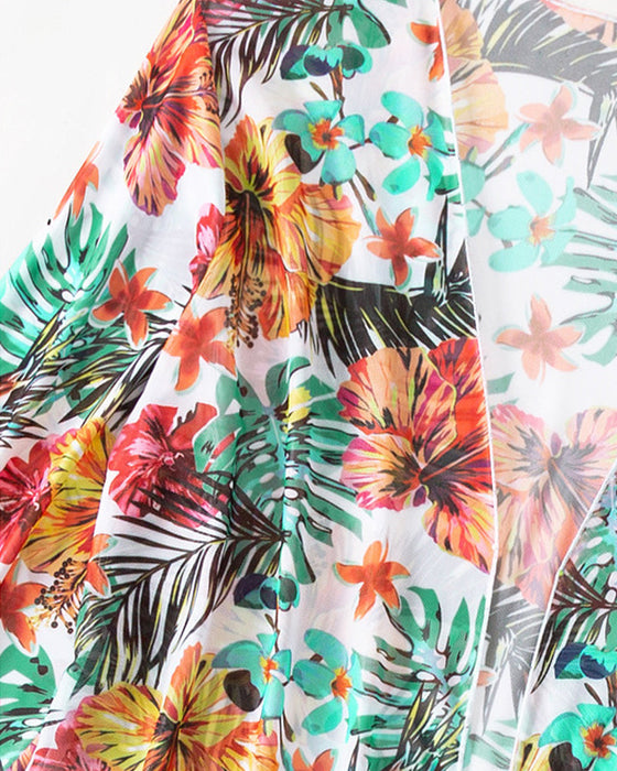 Blomstrede Bikinier og Cover-ups