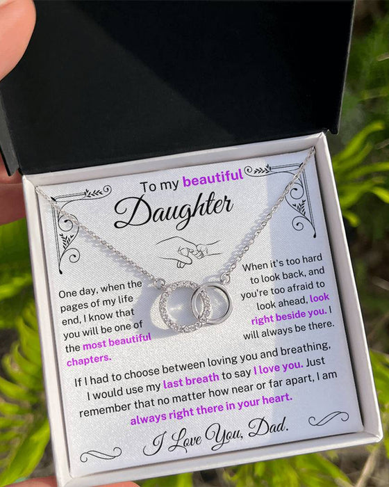 Halskæde Med Dobbeltringe