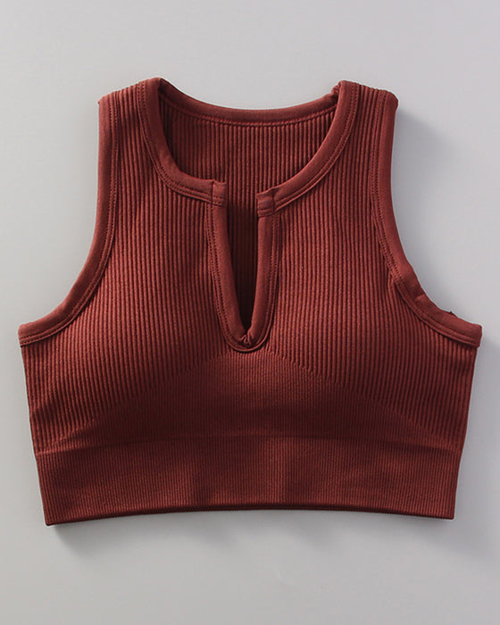 Tank Top Yoga Sport Med Bh