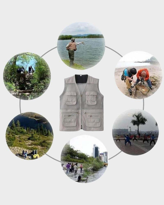 Vest Multi-Lomme Net