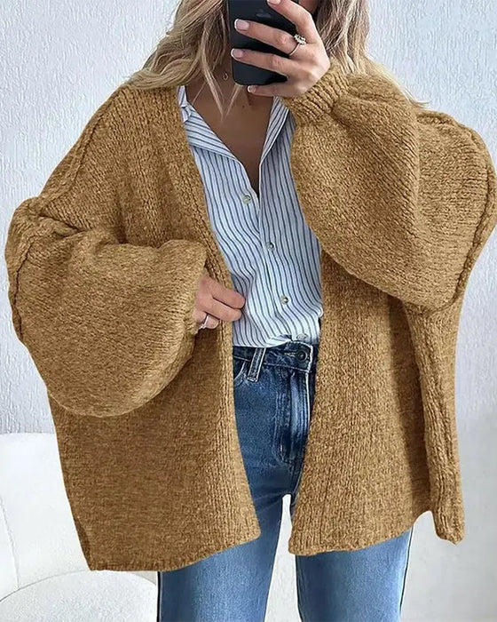Kåbe Ensfarvet Loose Sweater
