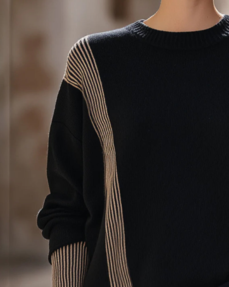 Sweatre Uregelmæssig Geometrisk Løs