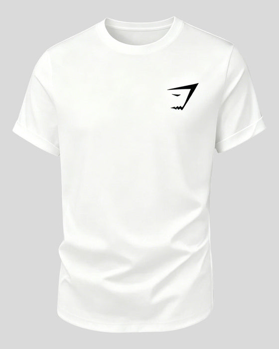 Herre T-Shirt, Rundhalset, Korte Ærmer