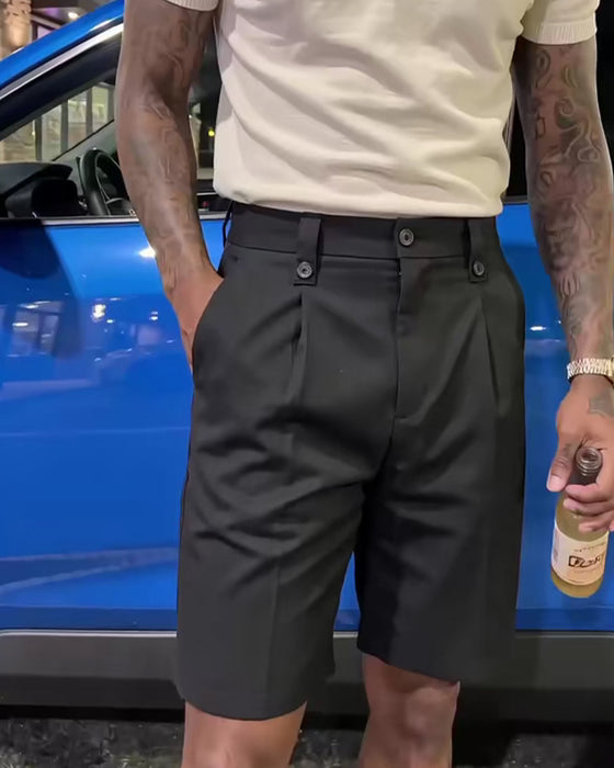Shorts Casual Alsidig Herre Jakkesæt