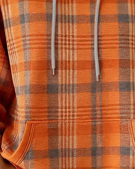 Hoodie ternet Lomme Casual