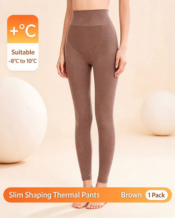 Leggings Enfarvet Høj Talje
