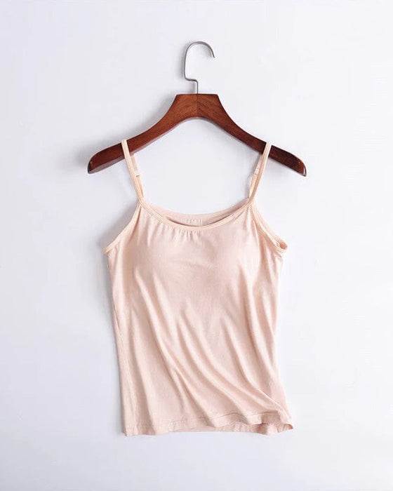 Tanktop med indbygget BH