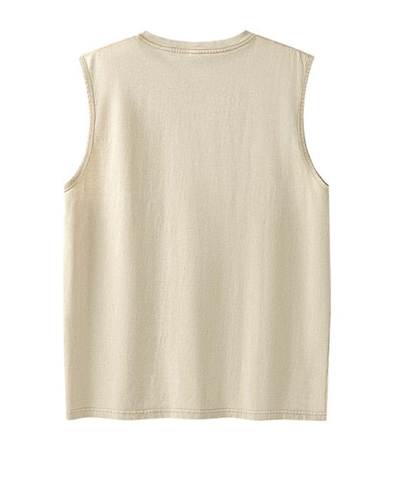 Tank Top Mode Løs Hip Hop