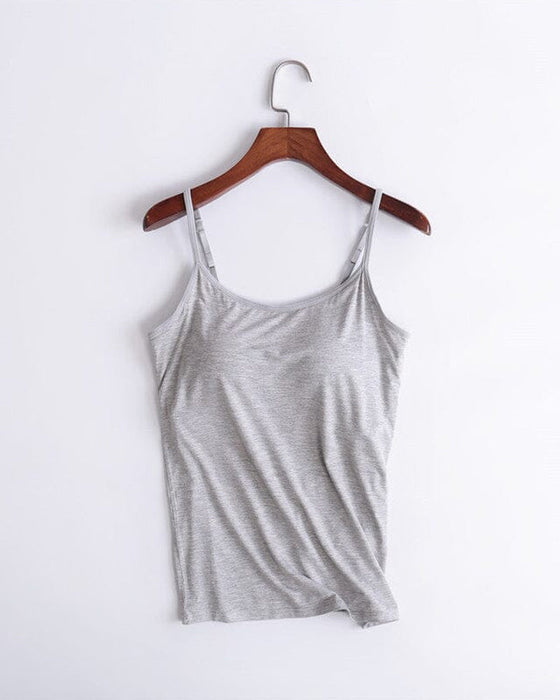 Tanktop med indbygget BH