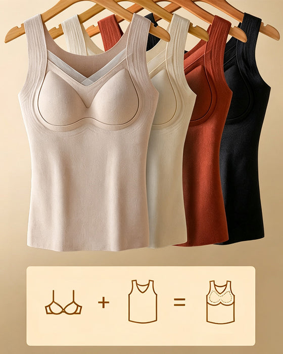 Tanktop Blonde Et-Del Indbygget Bh