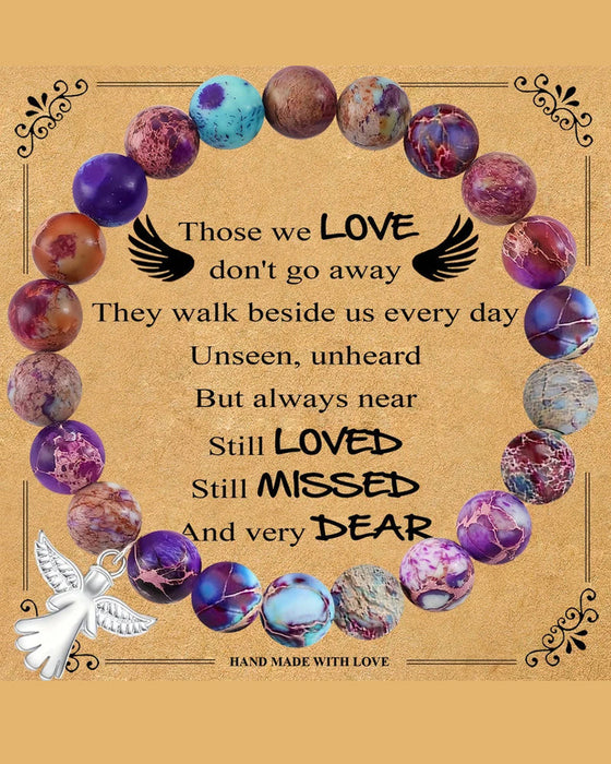 Englevinger helbredende krystalarmbånd