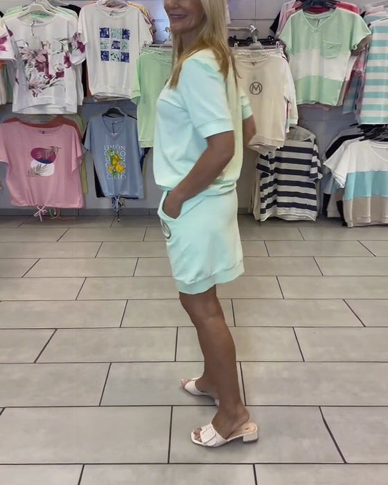 Jakkesæt Printet Stilfuld Afslappet