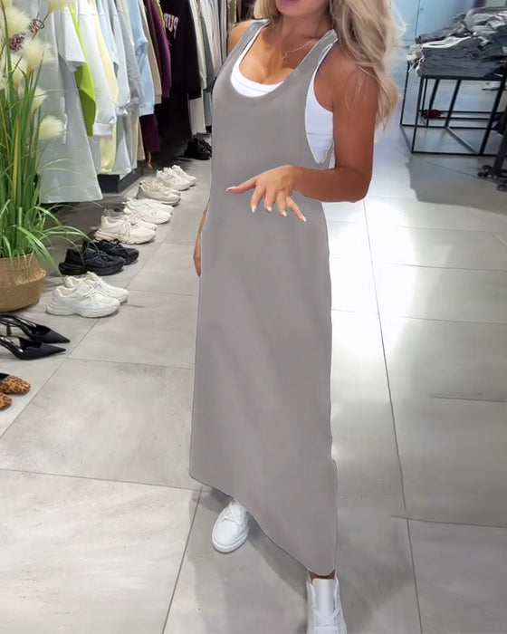 Kjole Slimmende Seler Casual