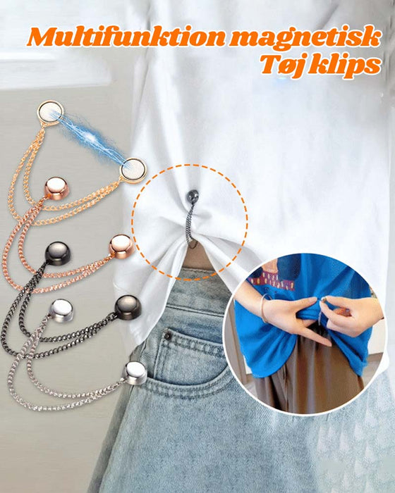 Multifunktions magnetiske tøjclips