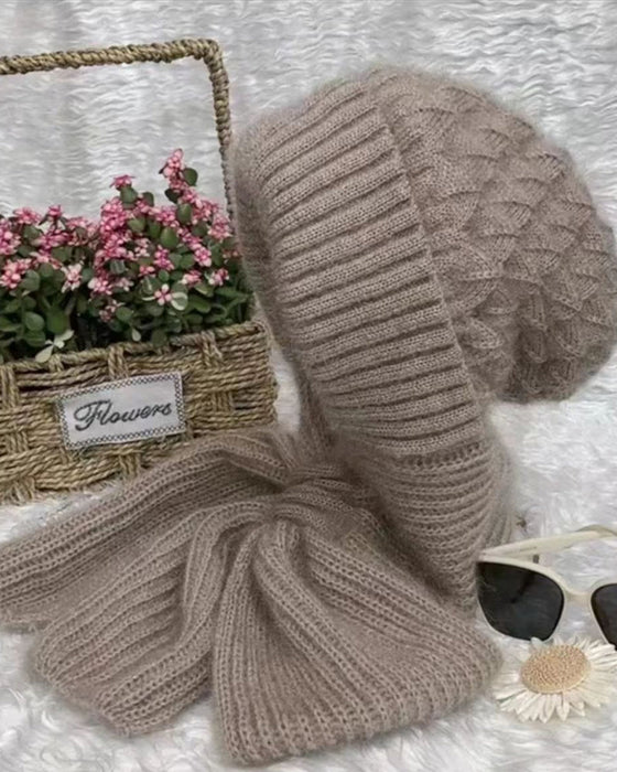 Vindtæt huetørklæde med integreret ørebeskyttelse