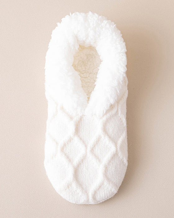 Skridsikre termiske hyggegulvsokker