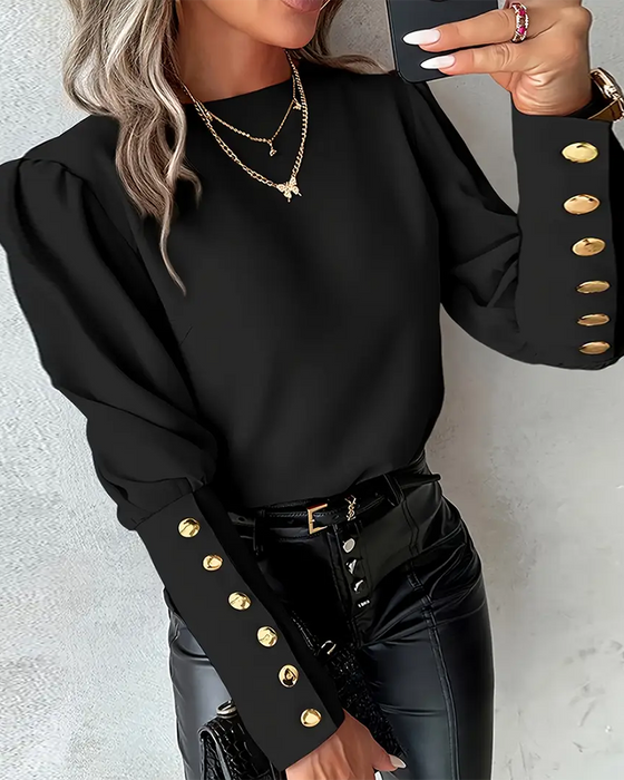 Top Udskaaret Ryg Blonder Splittet Fashion