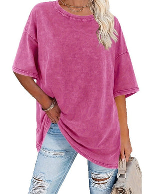 T-Shirt Loose Fit Afslappet Korte Ærmer