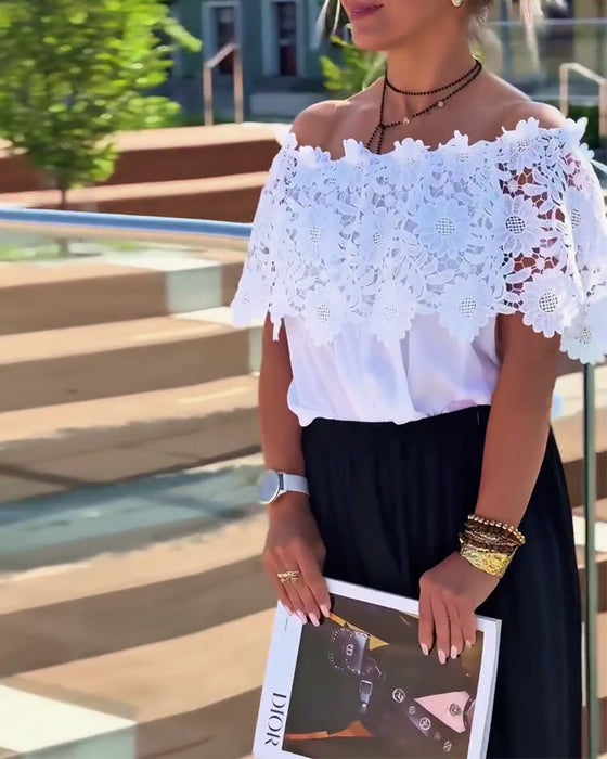 Bluse Blonde Mode Design