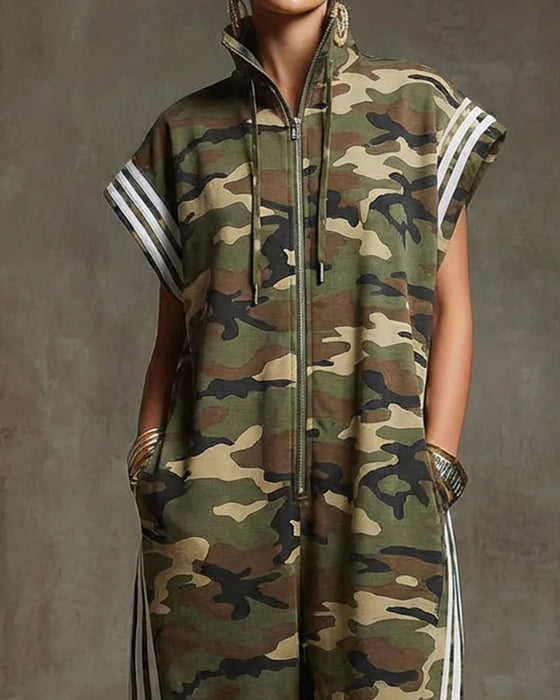 Springedragt Camouflage Stribe Utility