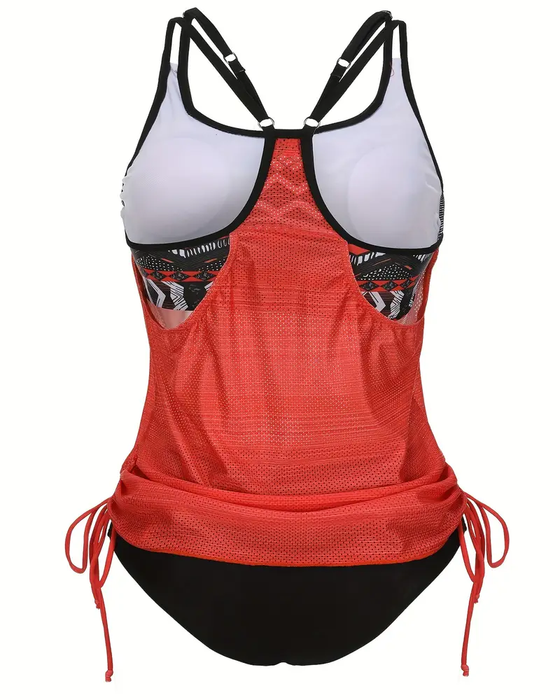 Todelt Badedragt Med Åben Ryg