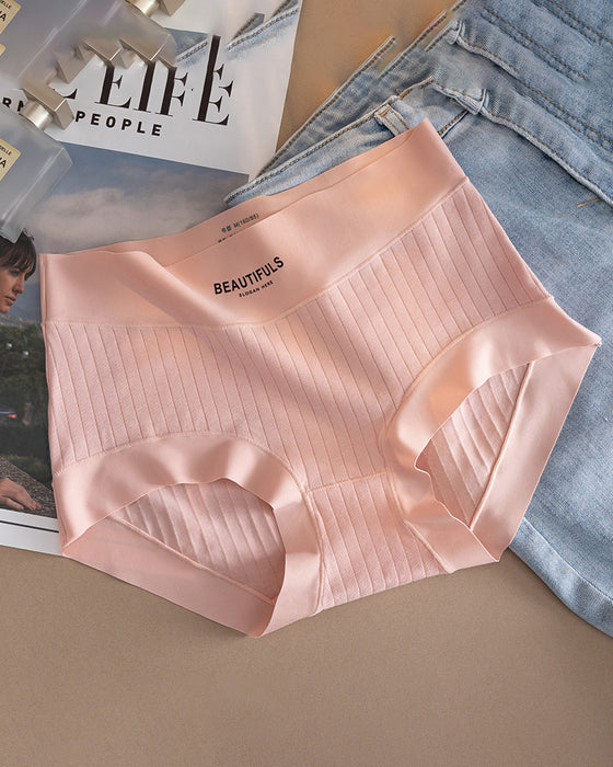 Trusser Langfibret Bomuld Høj Talje