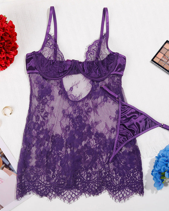 Nattrøje Sæt – Sexet Camisole