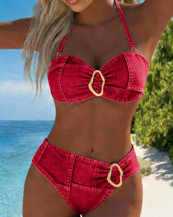 Bikini Seler Metalspænde To-Delt