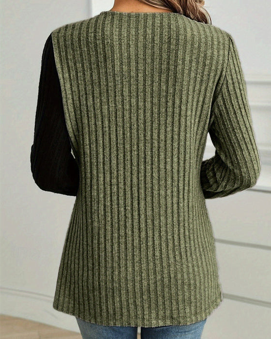 Bluse Blondepanel Slank Pasform